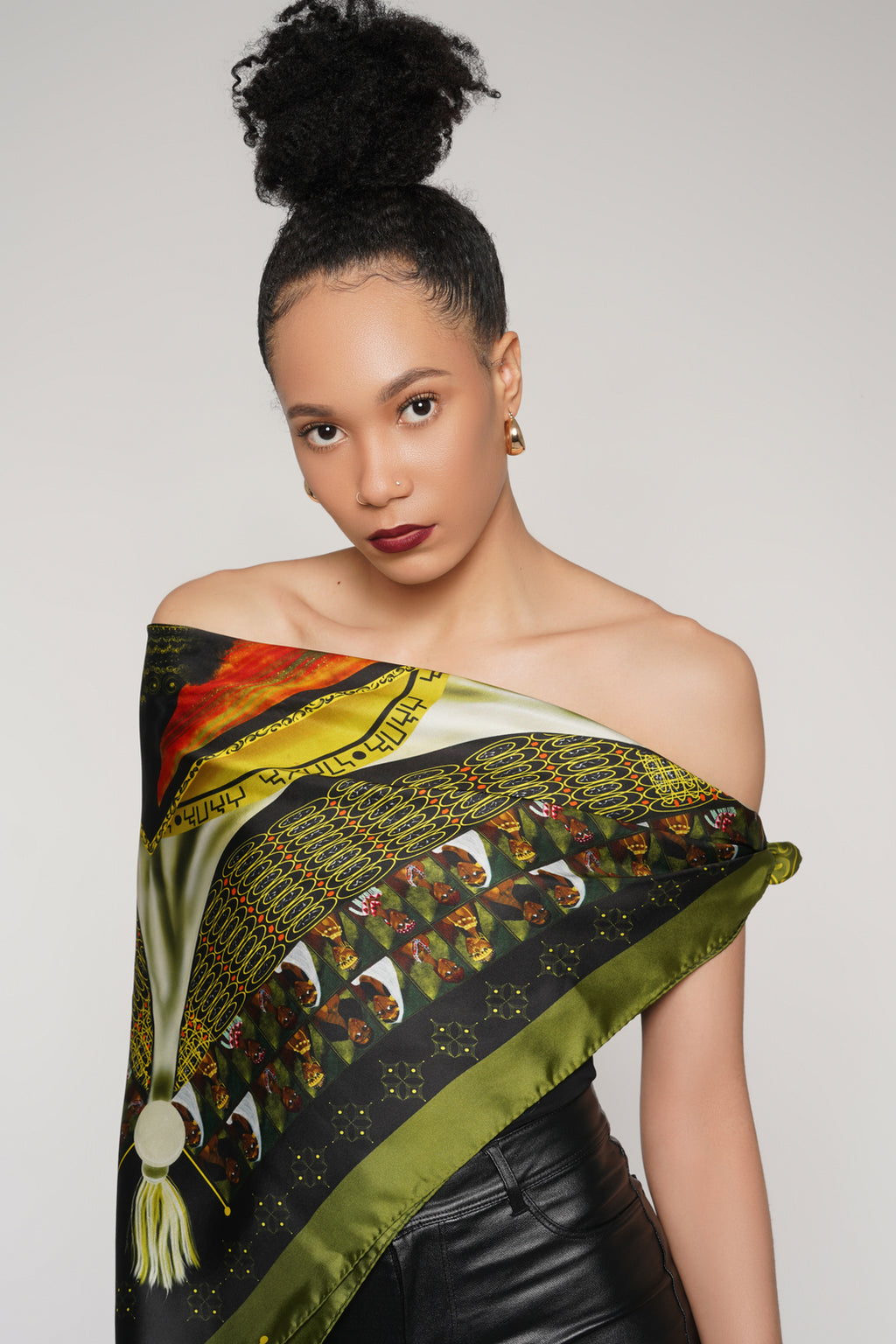 Indigenous Beauty Silk Scarf