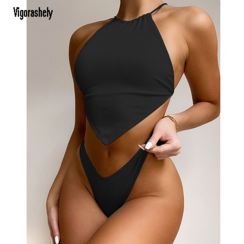 High Neck Multifit One-Piece Swimsuit.
